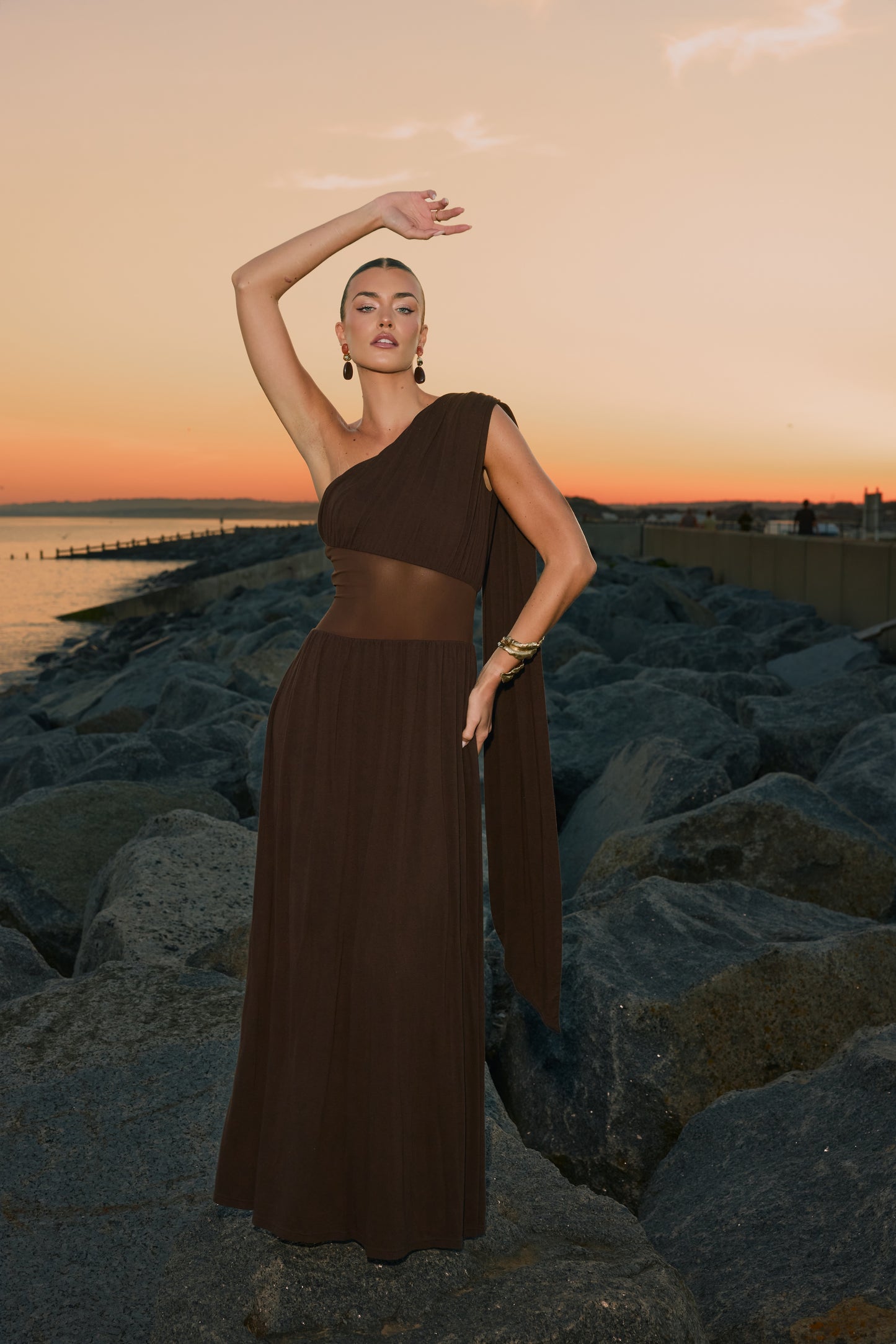 FLO Maxi Mesh Dress