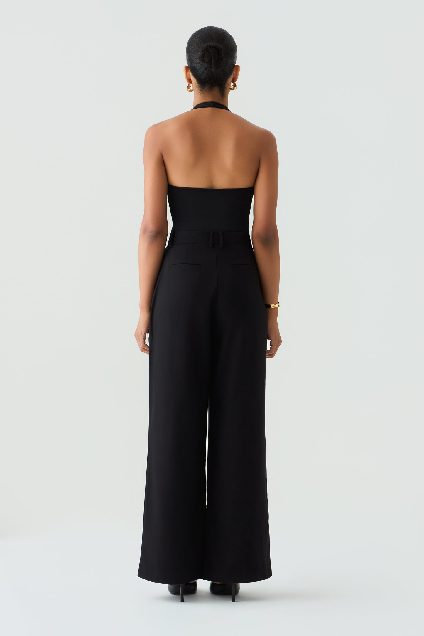 SAFI High-Waisted Tailored Trousers