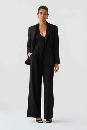 SAFI High-Waisted Tailored Trousers