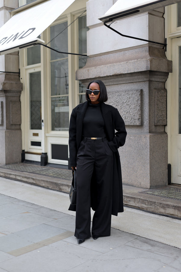 SAFI High-Waisted Tailored Trousers