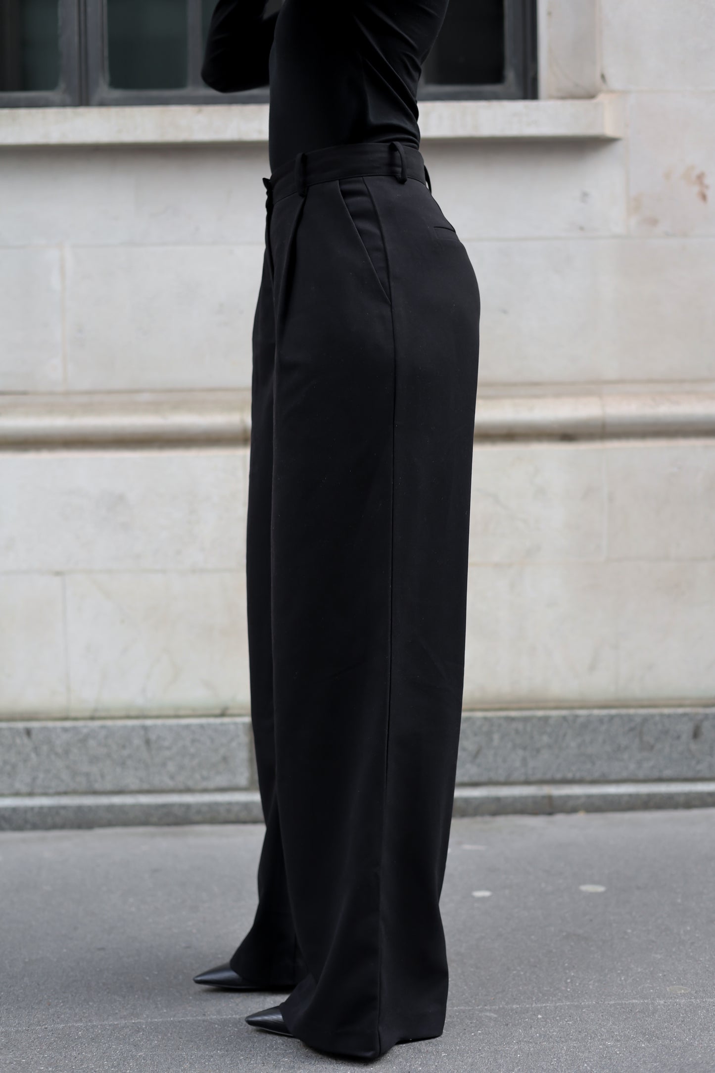 SAFI High-Waisted Tailored Trousers